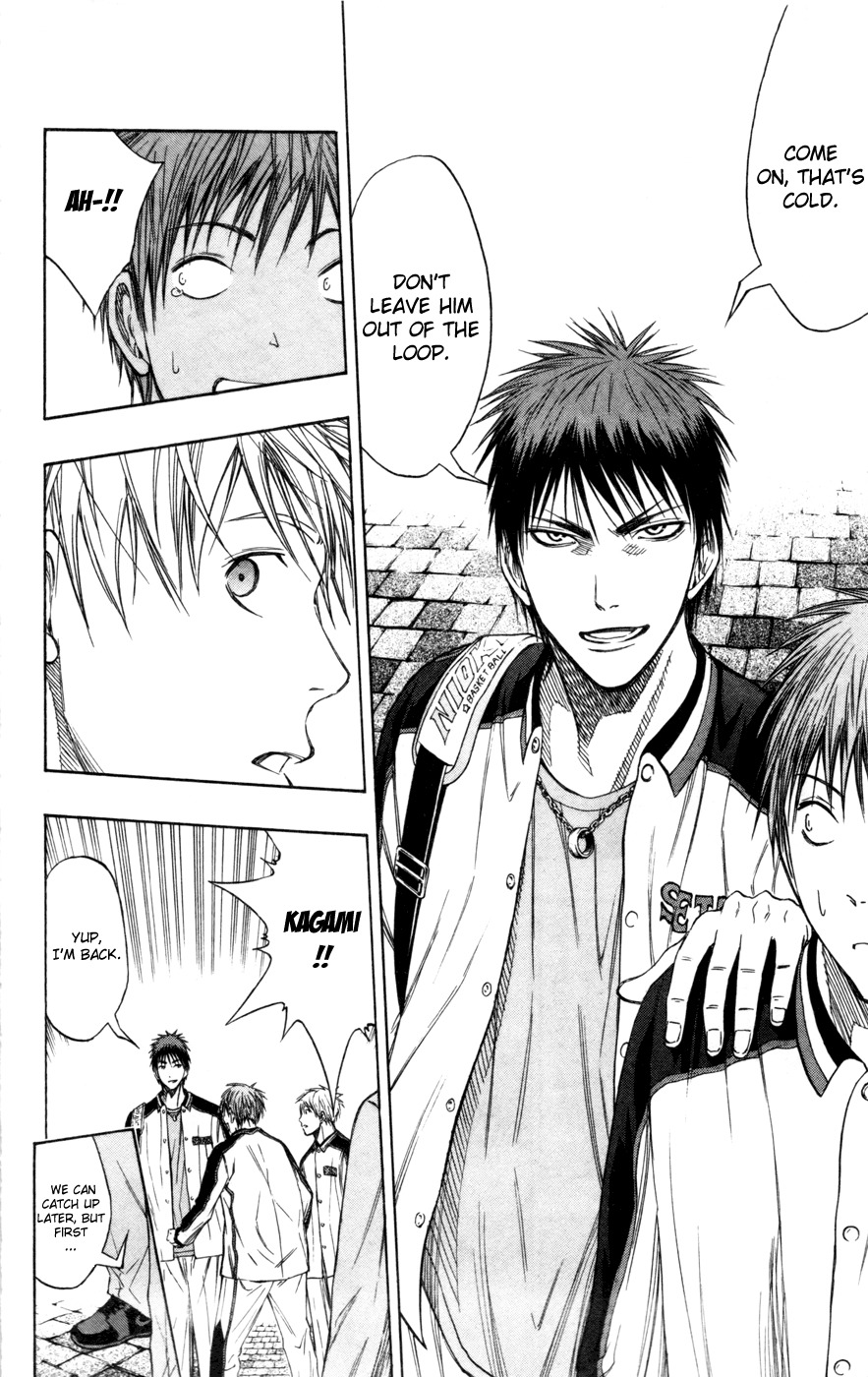 Kuroko no Basket Chapter 113 page 13 - Chapter 113: I Kept You Waiting