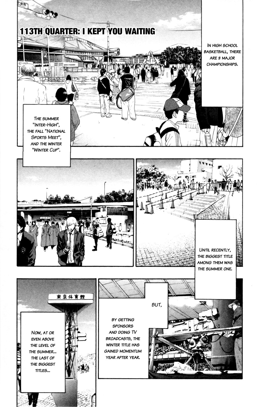 Kuroko no Basket Chapter 113 page 2 - Chapter 113: I Kept You Waiting
