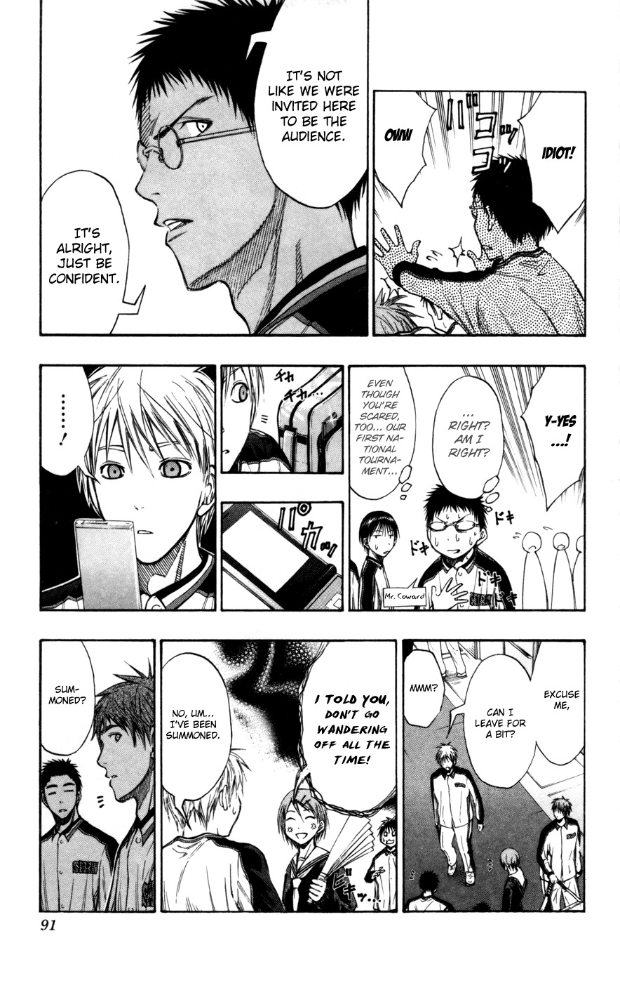 Kuroko no Basket Chapter 113 page 5 - Chapter 113: I Kept You Waiting