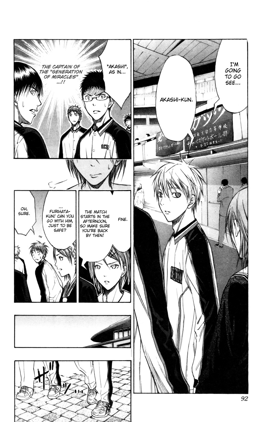 Kuroko no Basket Chapter 113 page 6 - Chapter 113: I Kept You Waiting