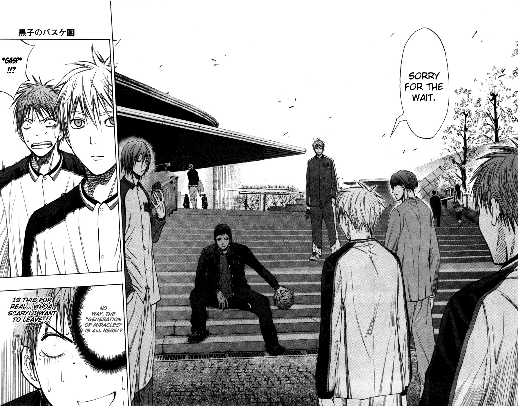 Kuroko no Basket Chapter 113 page 8 - Chapter 113: I Kept You Waiting
