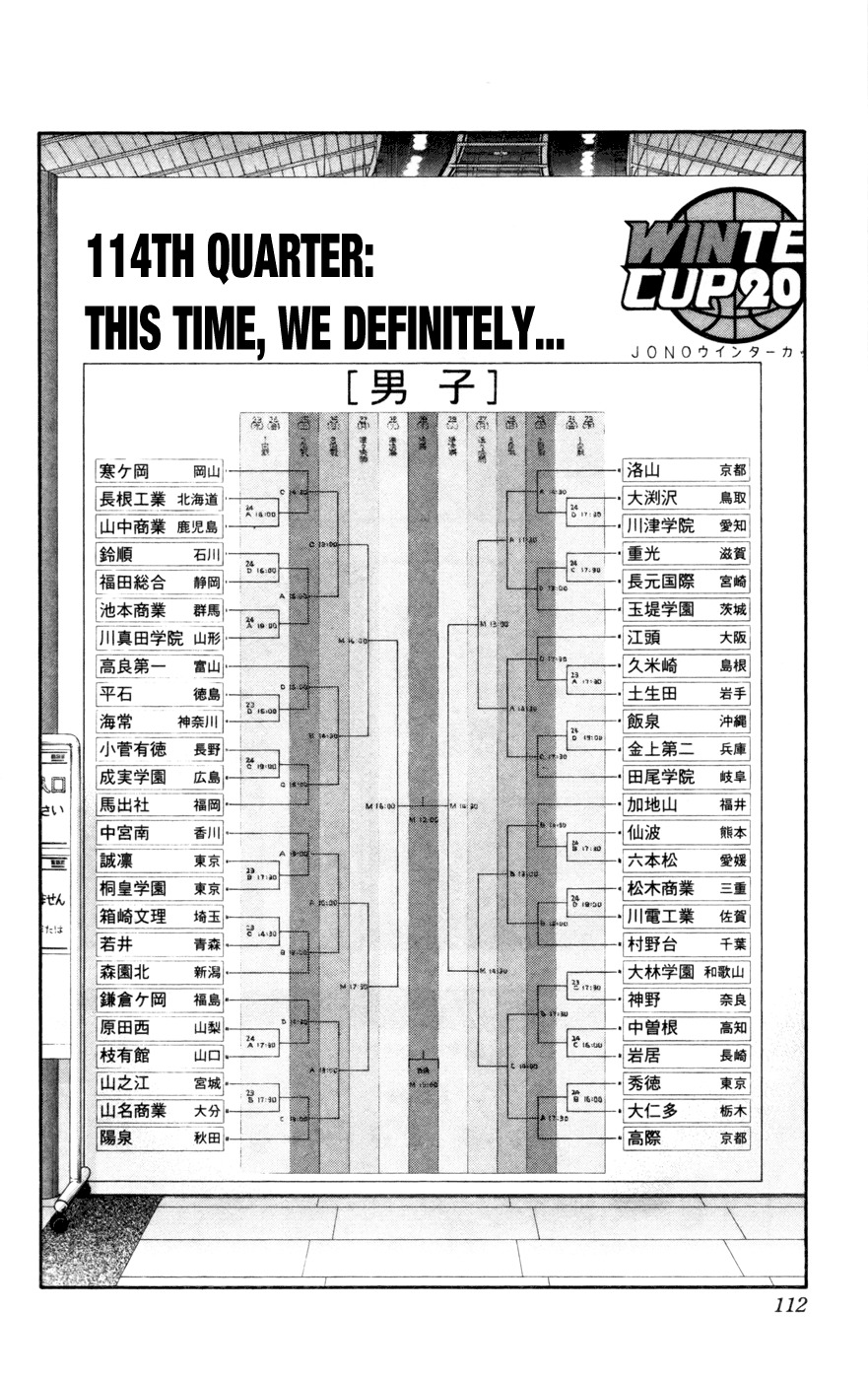 Kuroko no Basket Chapter 114 page 7 - Chapter 114: This Time, We Definitely...