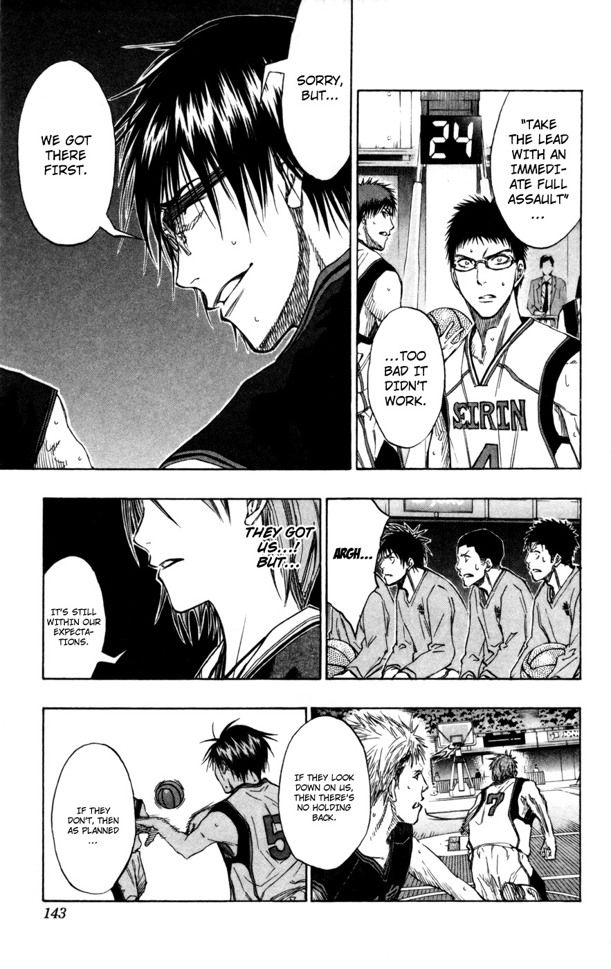 Kuroko no Basket Chapter 115 page 16 - Chapter 115: Take the Lead!!
