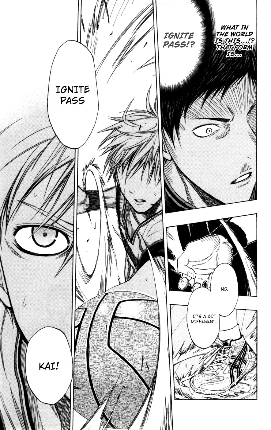 Kuroko no Basket Chapter 115 page 18 - Chapter 115: Take the Lead!!