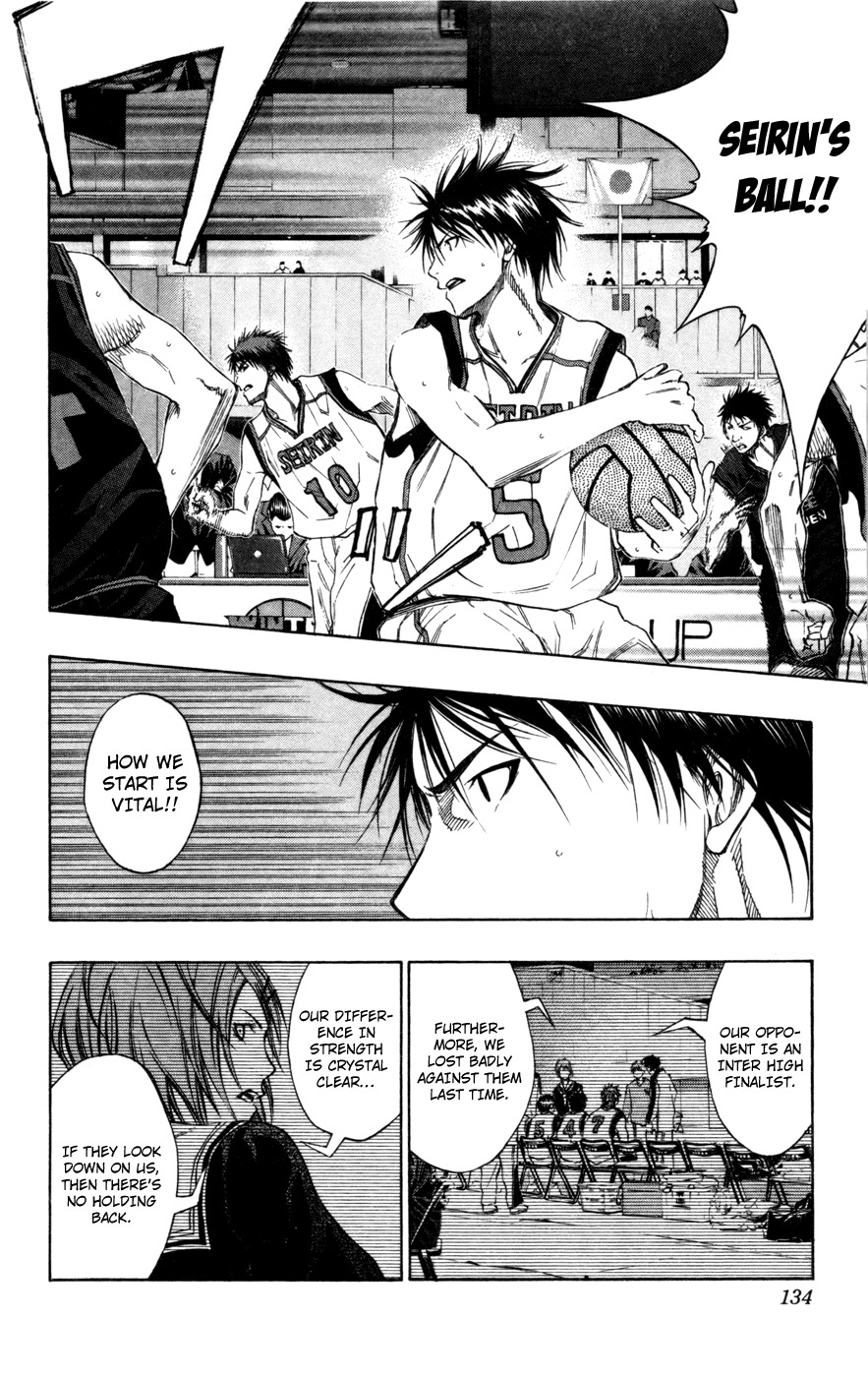 Kuroko no Basket Chapter 115 page 8 - Chapter 115: Take the Lead!!