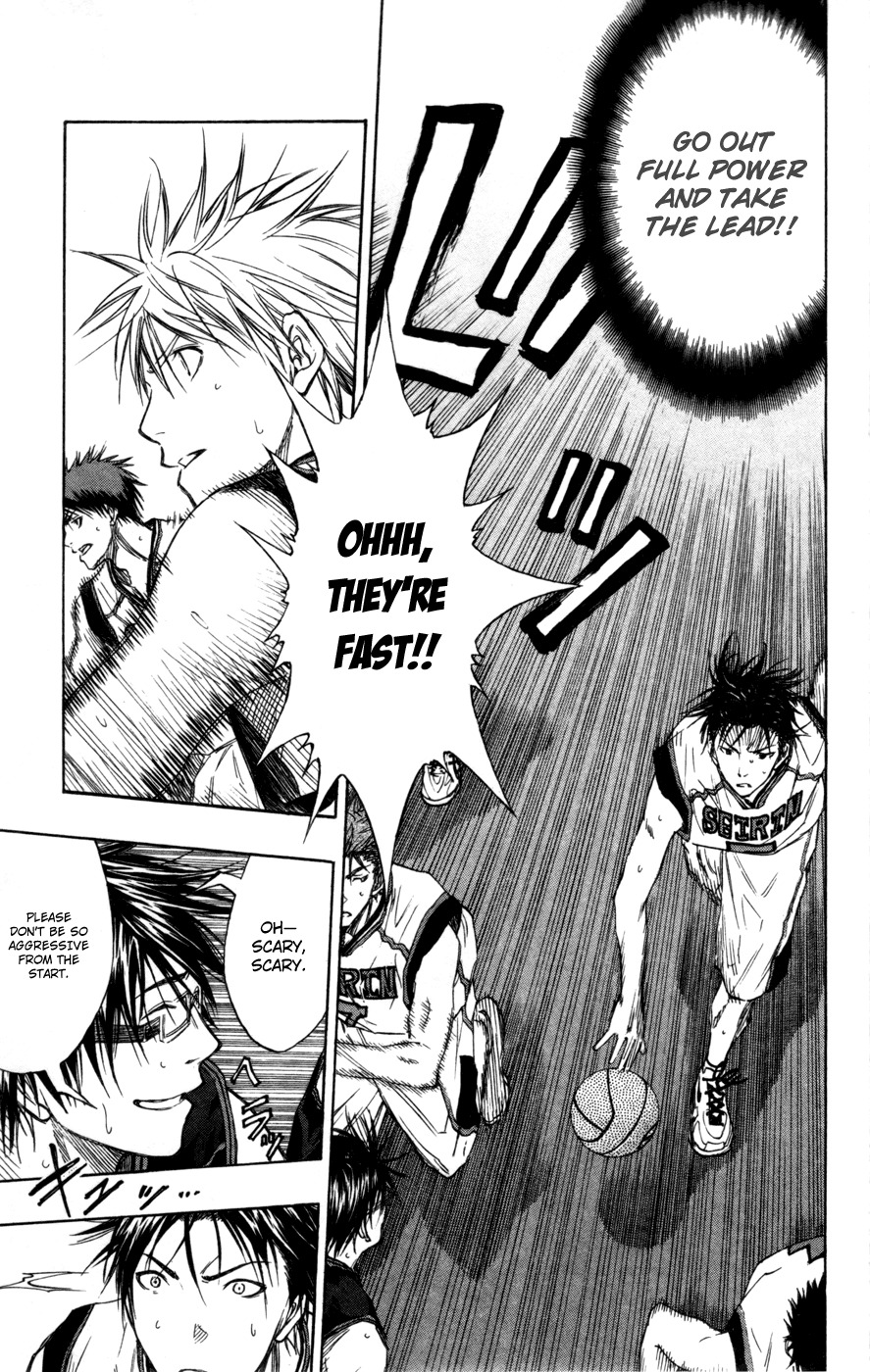 Kuroko no Basket Chapter 115 page 9 - Chapter 115: Take the Lead!!