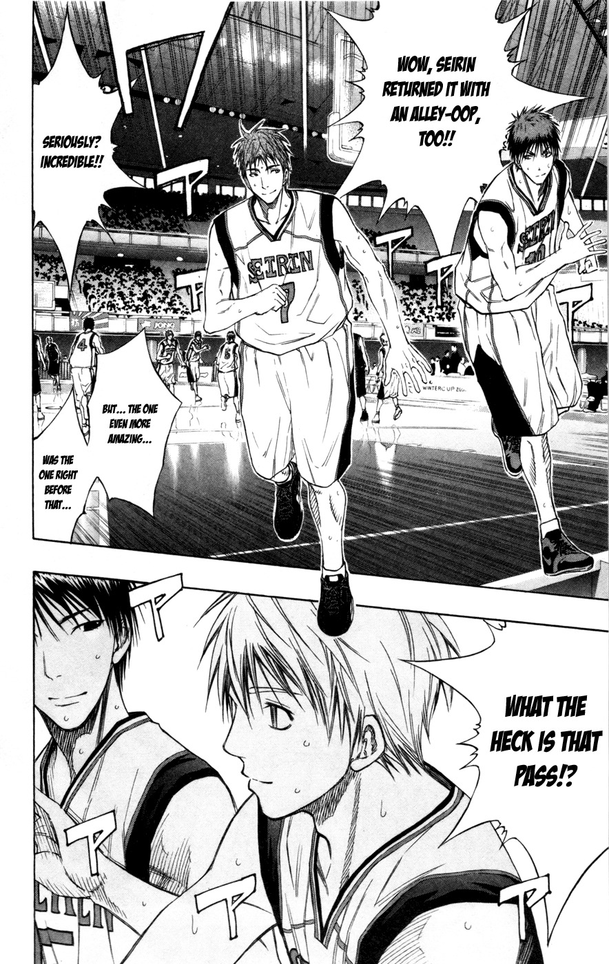 Kuroko no Basket Chapter 116 page 10 - Chapter 116: I'll be Disappointed!