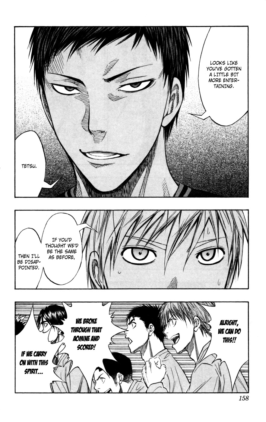 Kuroko no Basket Chapter 116 page 12 - Chapter 116: I'll be Disappointed!