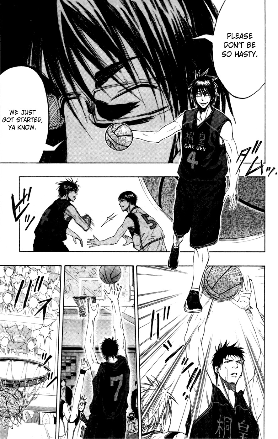 Kuroko no Basket Chapter 116 page 13 - Chapter 116: I'll be Disappointed!