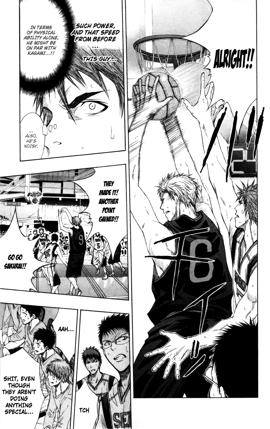 Kuroko no Basket Chapter 116 page 15 - Chapter 116: I'll be Disappointed!