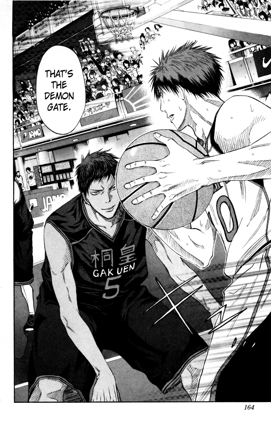 Kuroko no Basket Chapter 116 page 17 - Chapter 116: I'll be Disappointed!