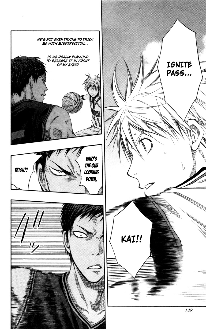 Kuroko no Basket Chapter 116 page 3 - Chapter 116: I'll be Disappointed!
