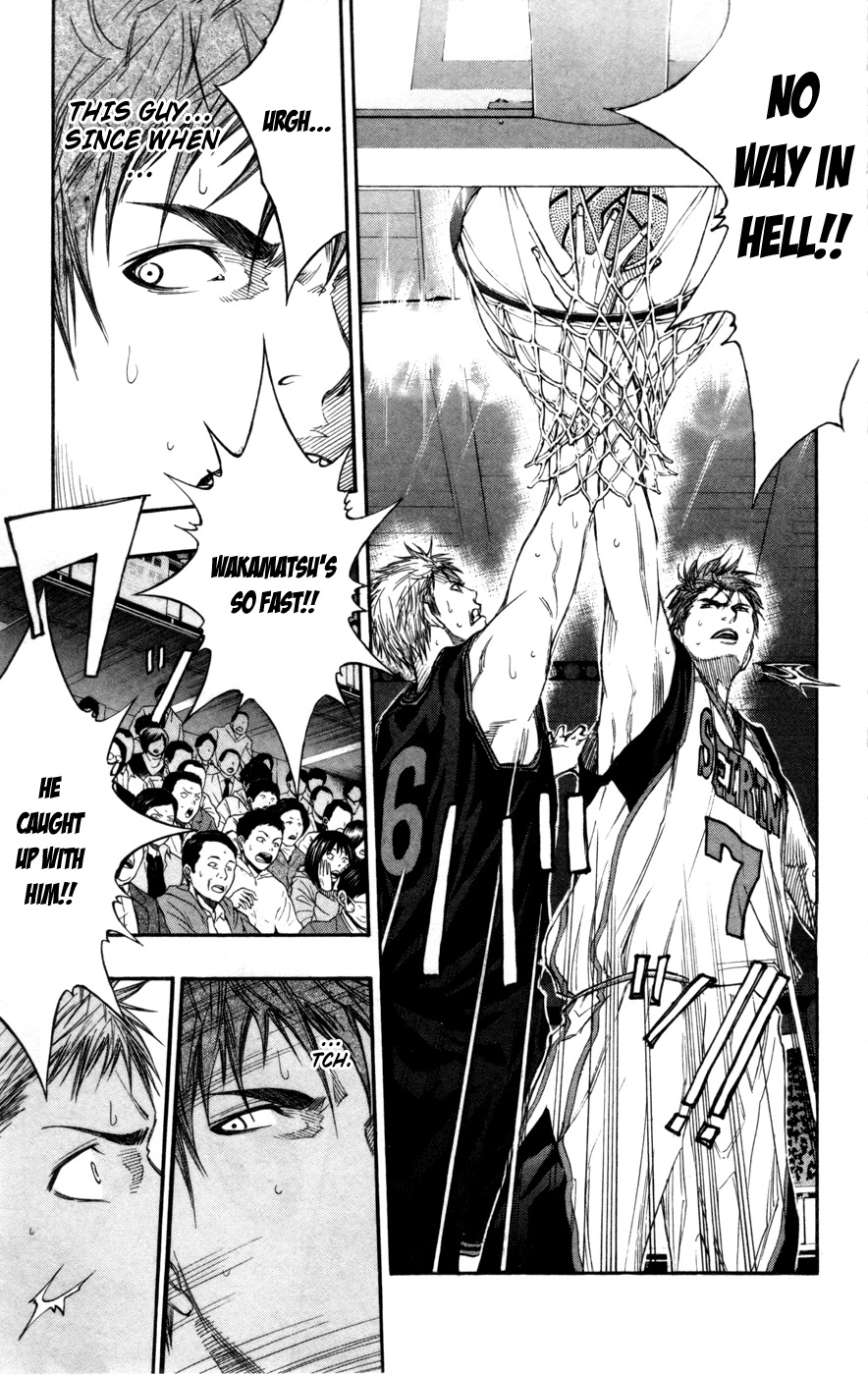 Kuroko no Basket Chapter 116 page 7 - Chapter 116: I'll be Disappointed!
