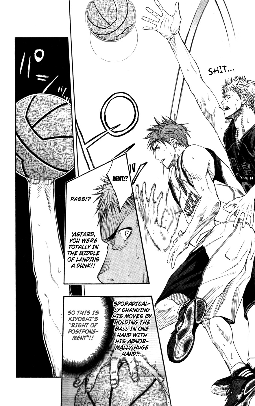 Kuroko no Basket Chapter 116 page 8 - Chapter 116: I'll be Disappointed!