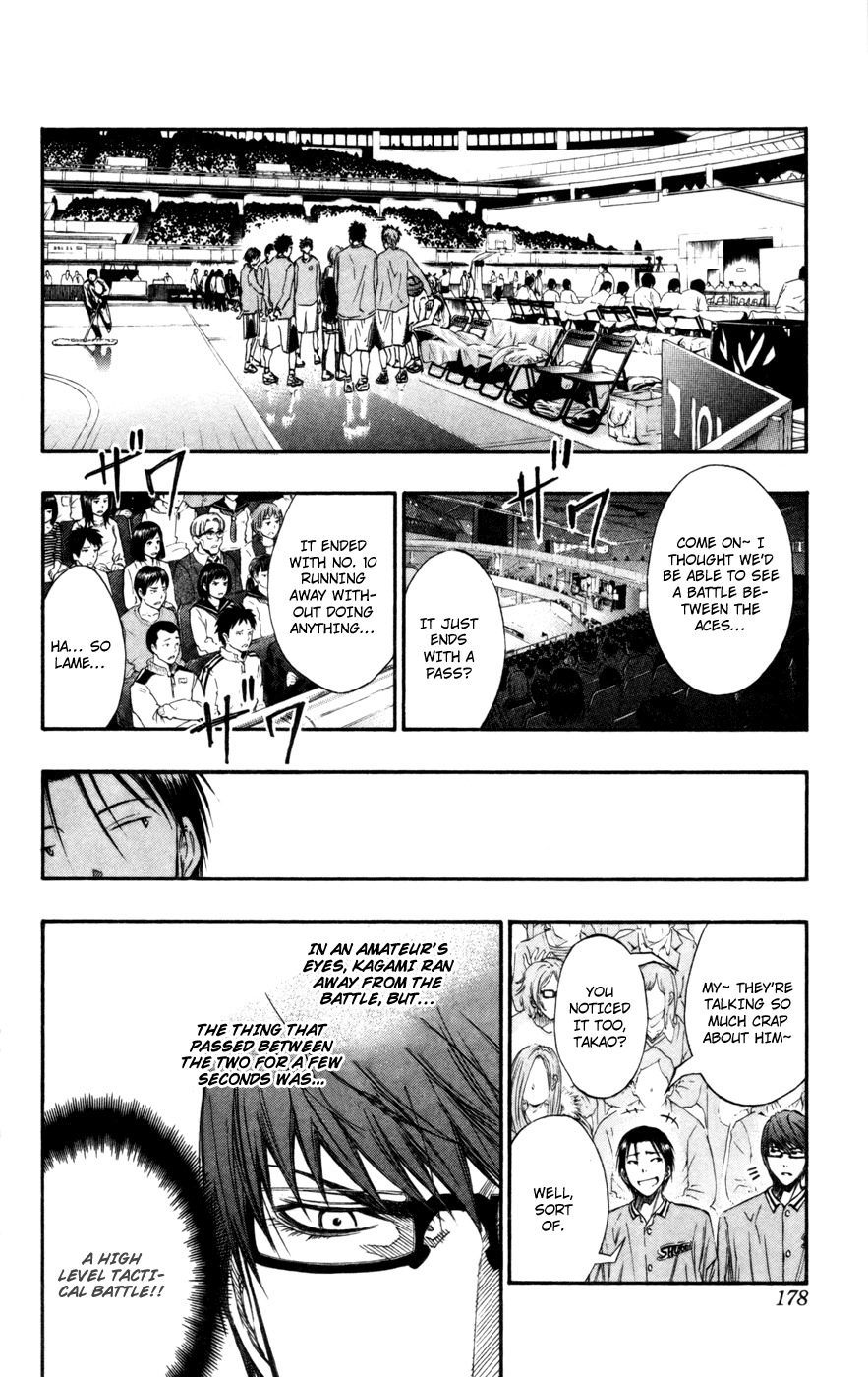 Kuroko no Basket Chapter 117 page 10 - Chapter 117: Only When He's at His Very Best!!