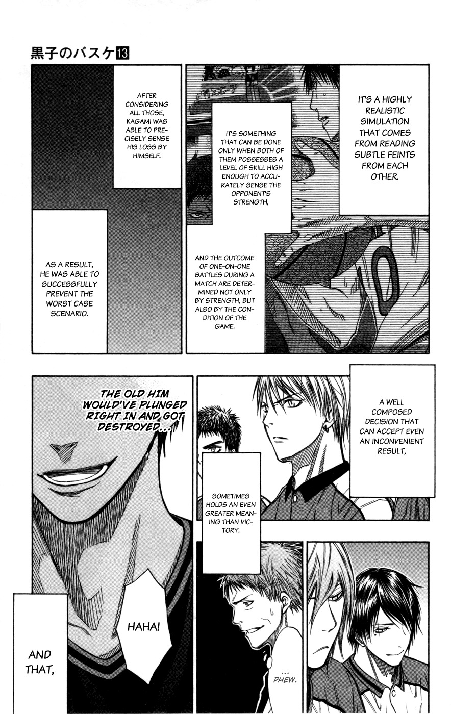 Kuroko no Basket Chapter 117 page 11 - Chapter 117: Only When He's at His Very Best!!