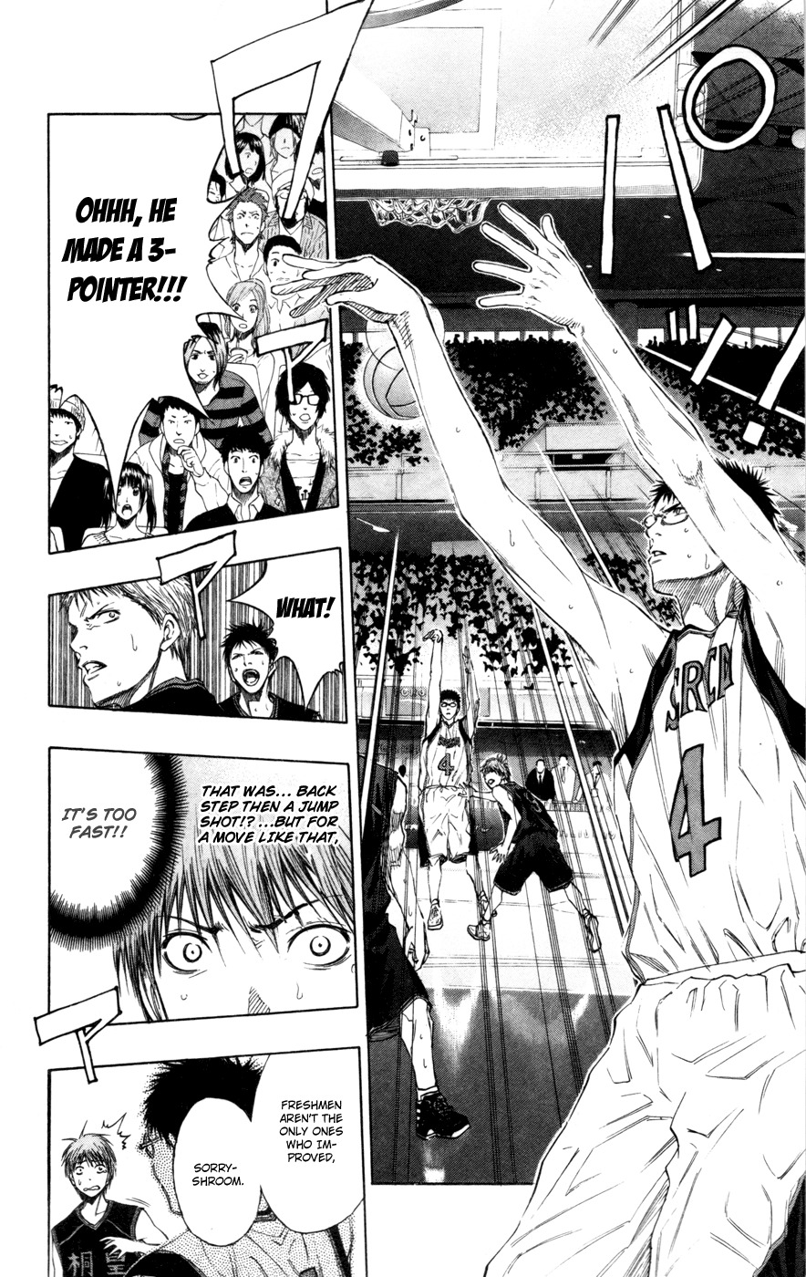 Kuroko no Basket Chapter 117 page 16 - Chapter 117: Only When He's at His Very Best!!