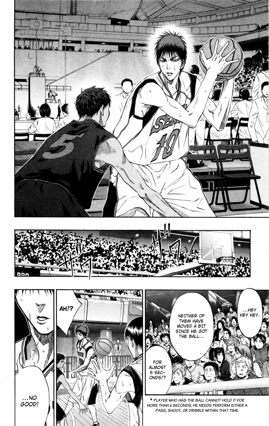 Kuroko no Basket Chapter 117 page 8 - Chapter 117: Only When He's at His Very Best!!