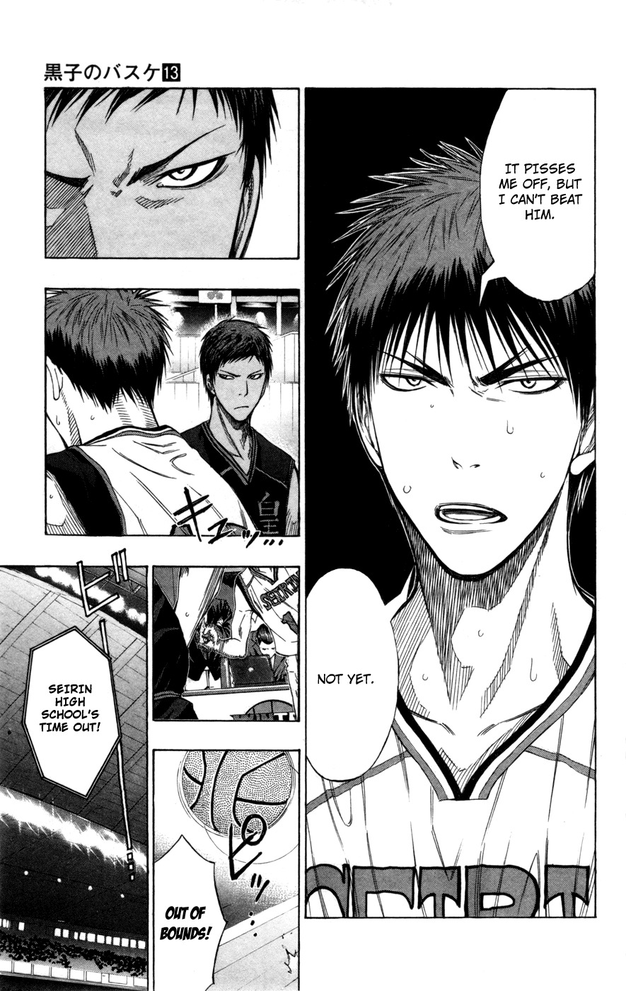 Kuroko no Basket Chapter 117 page 9 - Chapter 117: Only When He's at His Very Best!!