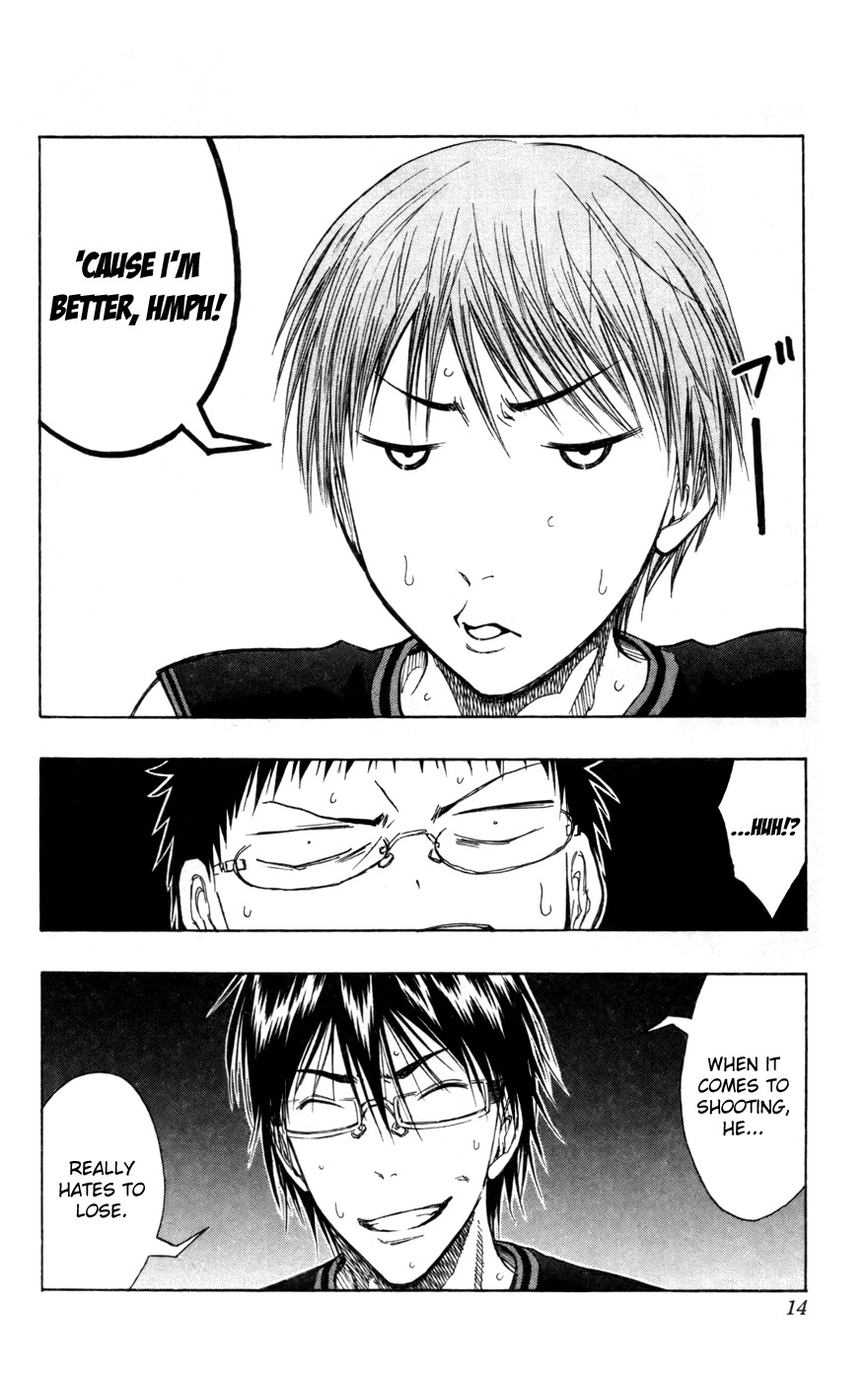 Kuroko no Basket Chapter 118 page 14 - Chapter 118: He Really Hates to Lose