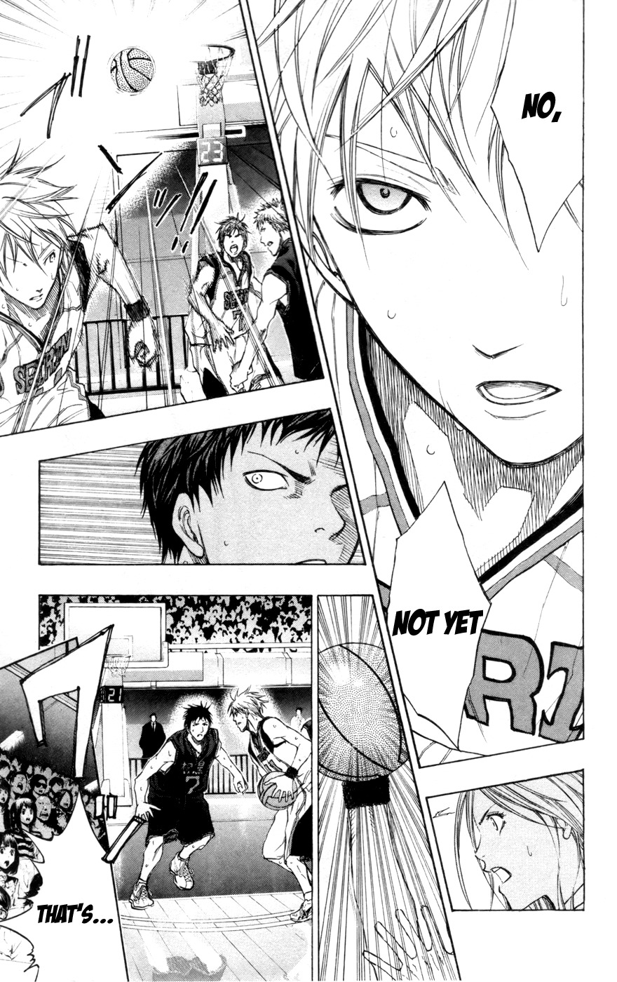 Kuroko no Basket Chapter 118 page 21 - Chapter 118: He Really Hates to Lose