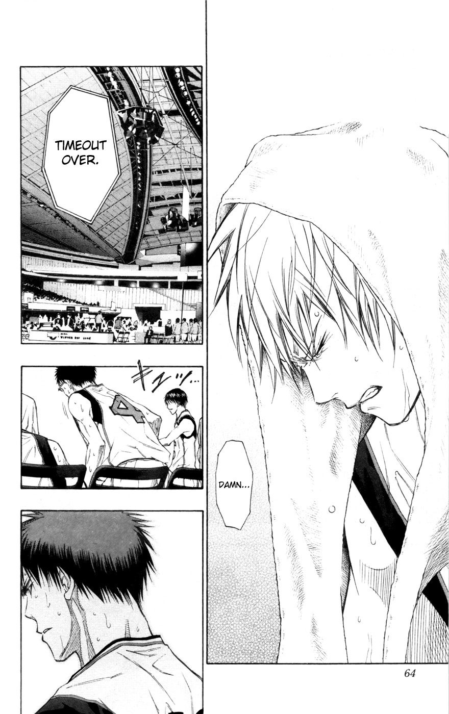 Kuroko no Basket Chapter 120 page 16 - Chapter 120: Useless Effort