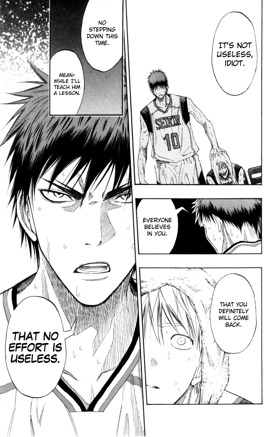 Kuroko no Basket Chapter 120 page 17 - Chapter 120: Useless Effort