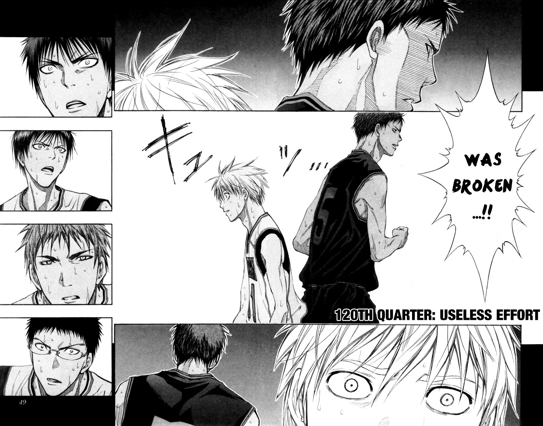 Kuroko no Basket Chapter 120 page 3 - Chapter 120: Useless Effort