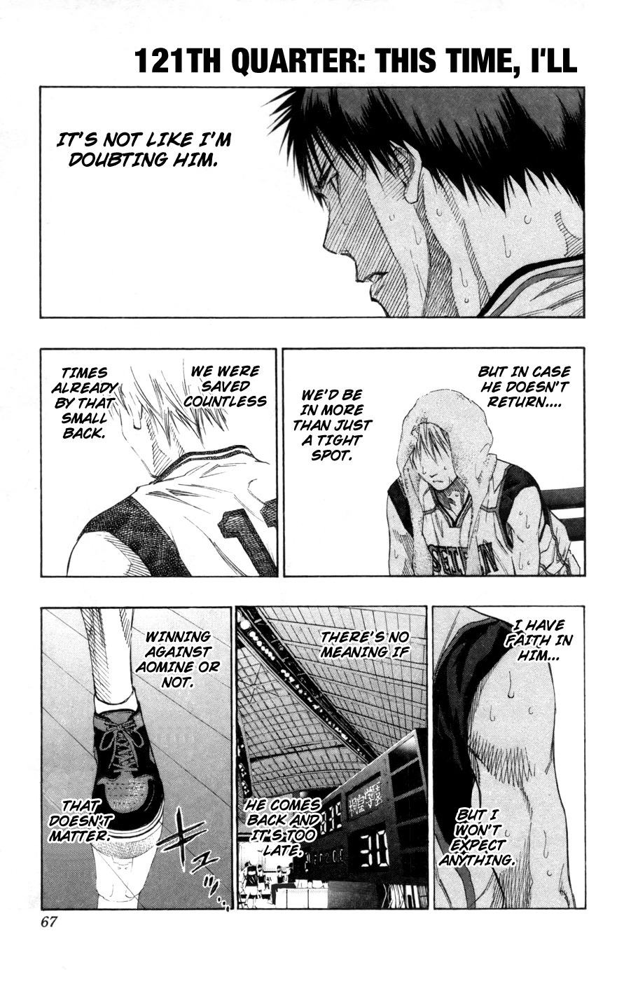 Kuroko no Basket Chapter 121 page 2 - Chapter 121: This Time, I'll