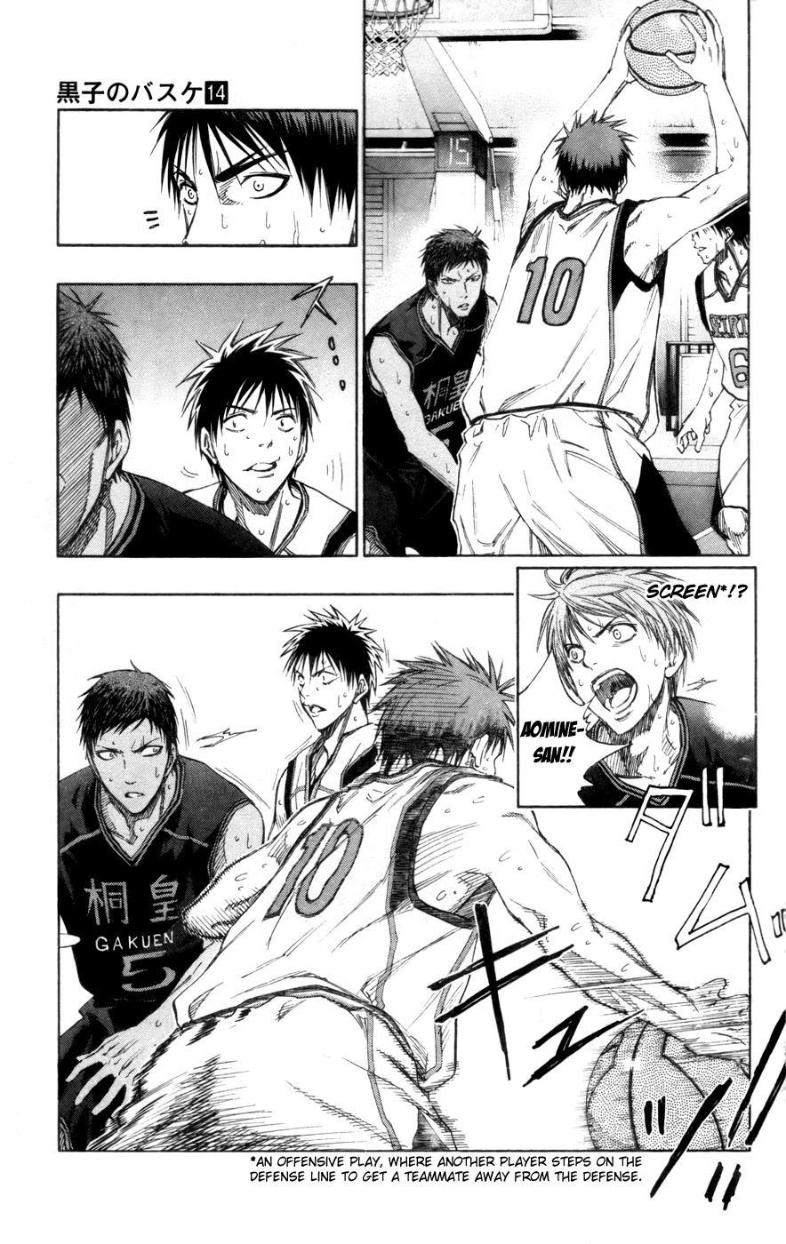Kuroko no Basket Chapter 122 page 8 - Chapter 122: Can You Leave It to Me?