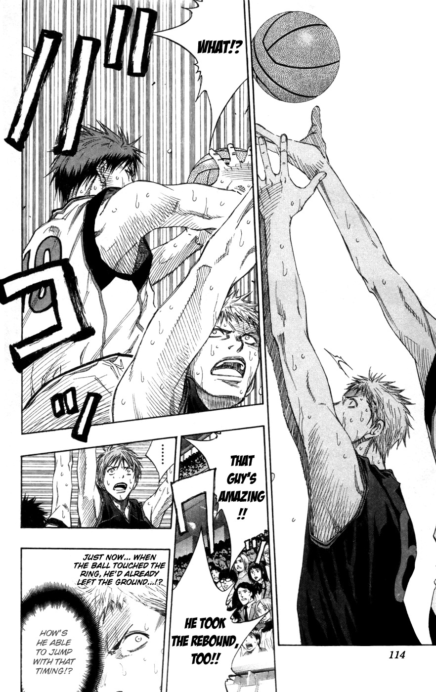 Kuroko no Basket Chapter 123 page 11 - Chapter 123: He's Beside Himself With Joy