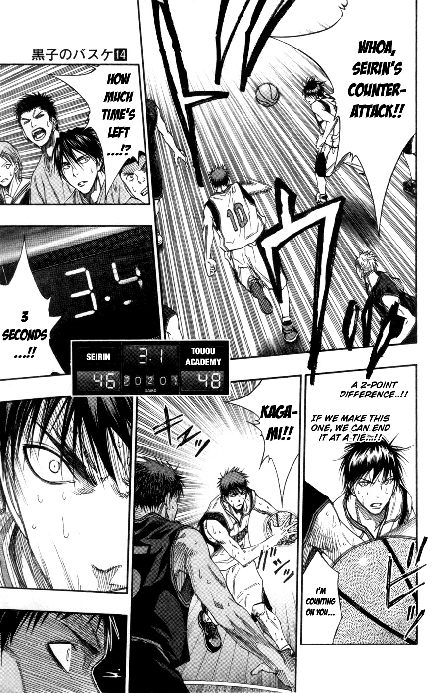 Kuroko no Basket Chapter 123 page 12 - Chapter 123: He's Beside Himself With Joy