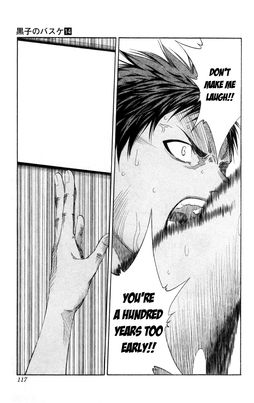 Kuroko no Basket Chapter 123 page 14 - Chapter 123: He's Beside Himself With Joy