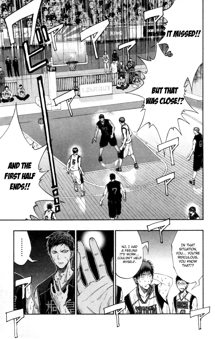 Kuroko no Basket Chapter 123 page 16 - Chapter 123: He's Beside Himself With Joy
