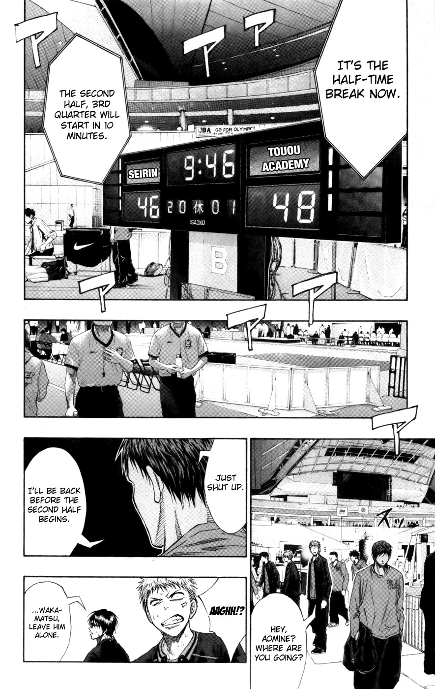 Kuroko no Basket Chapter 123 page 17 - Chapter 123: He's Beside Himself With Joy