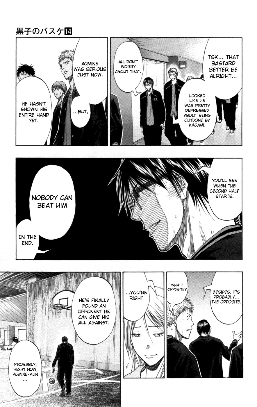 Kuroko no Basket Chapter 123 page 18 - Chapter 123: He's Beside Himself With Joy