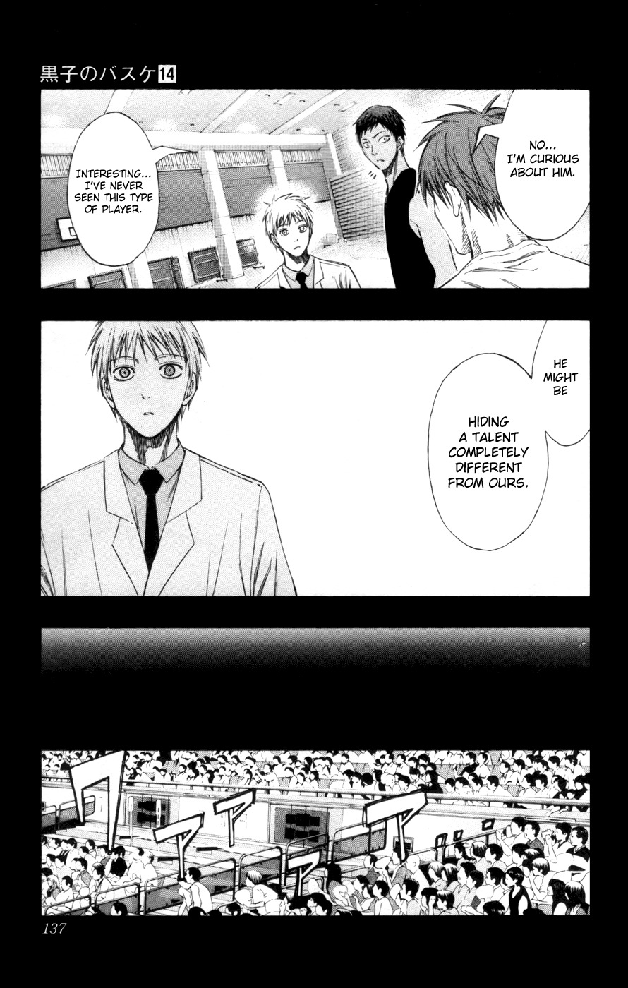 Kuroko no Basket Chapter 124 page 14 - Chapter 124: You'll Get Cold