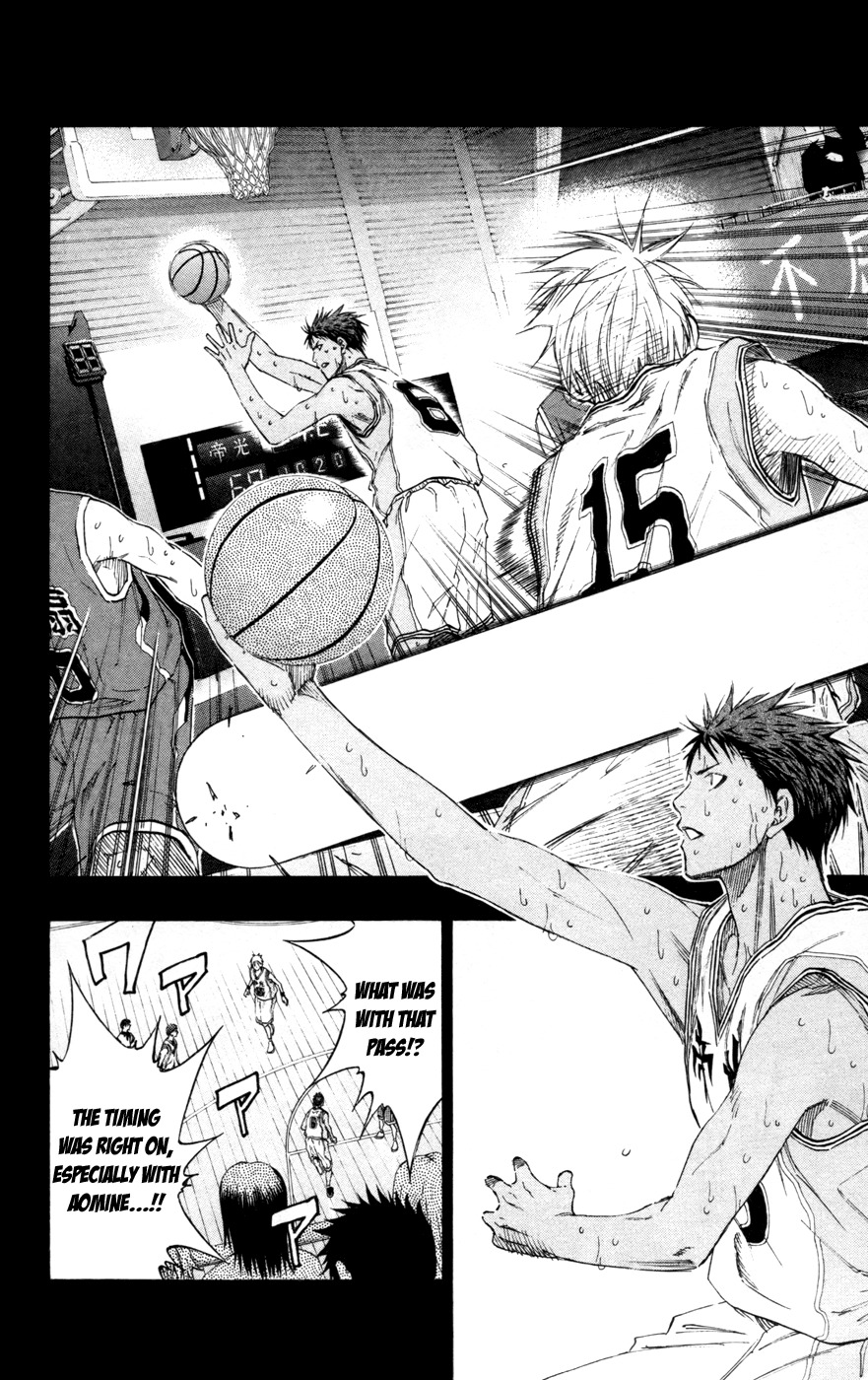 Kuroko no Basket Chapter 124 page 15 - Chapter 124: You'll Get Cold
