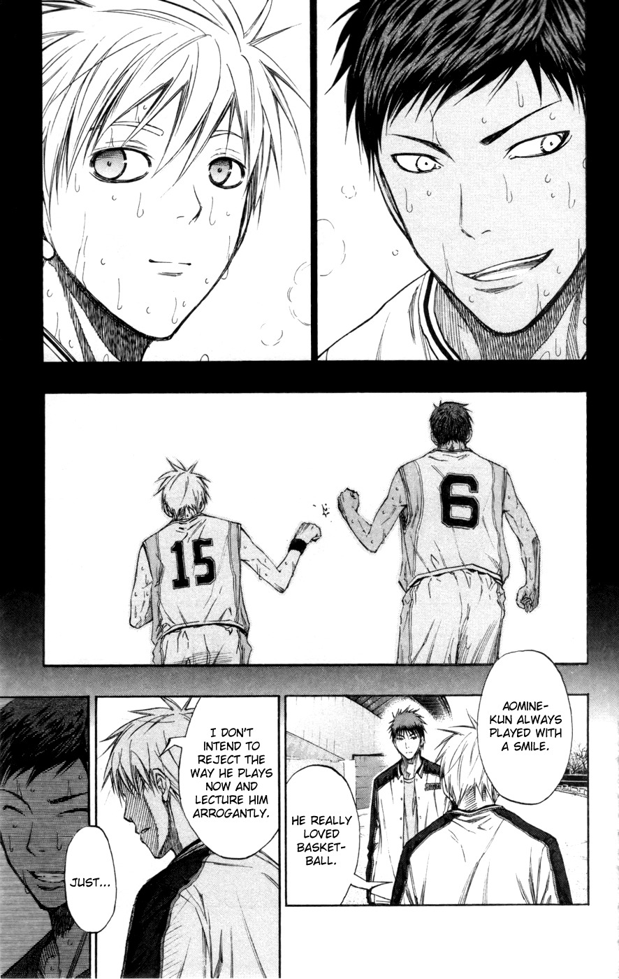 Kuroko no Basket Chapter 124 page 16 - Chapter 124: You'll Get Cold