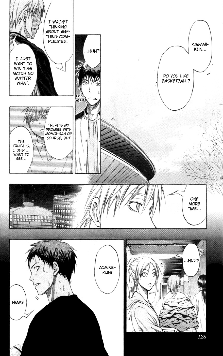 Kuroko no Basket Chapter 124 page 5 - Chapter 124: You'll Get Cold
