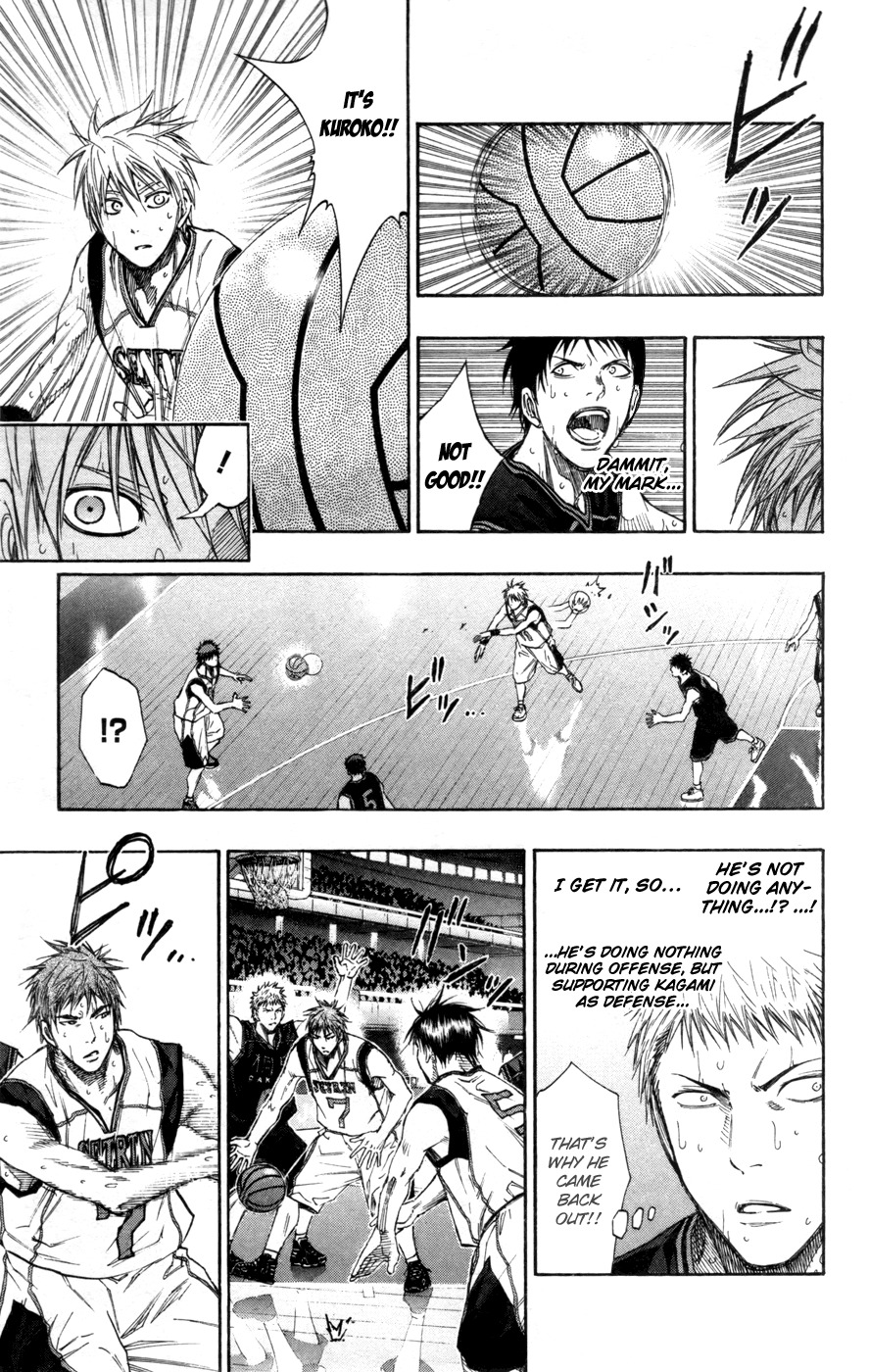Kuroko no Basket Chapter 125 page 10 - Chapter 125: It's an Upset!!