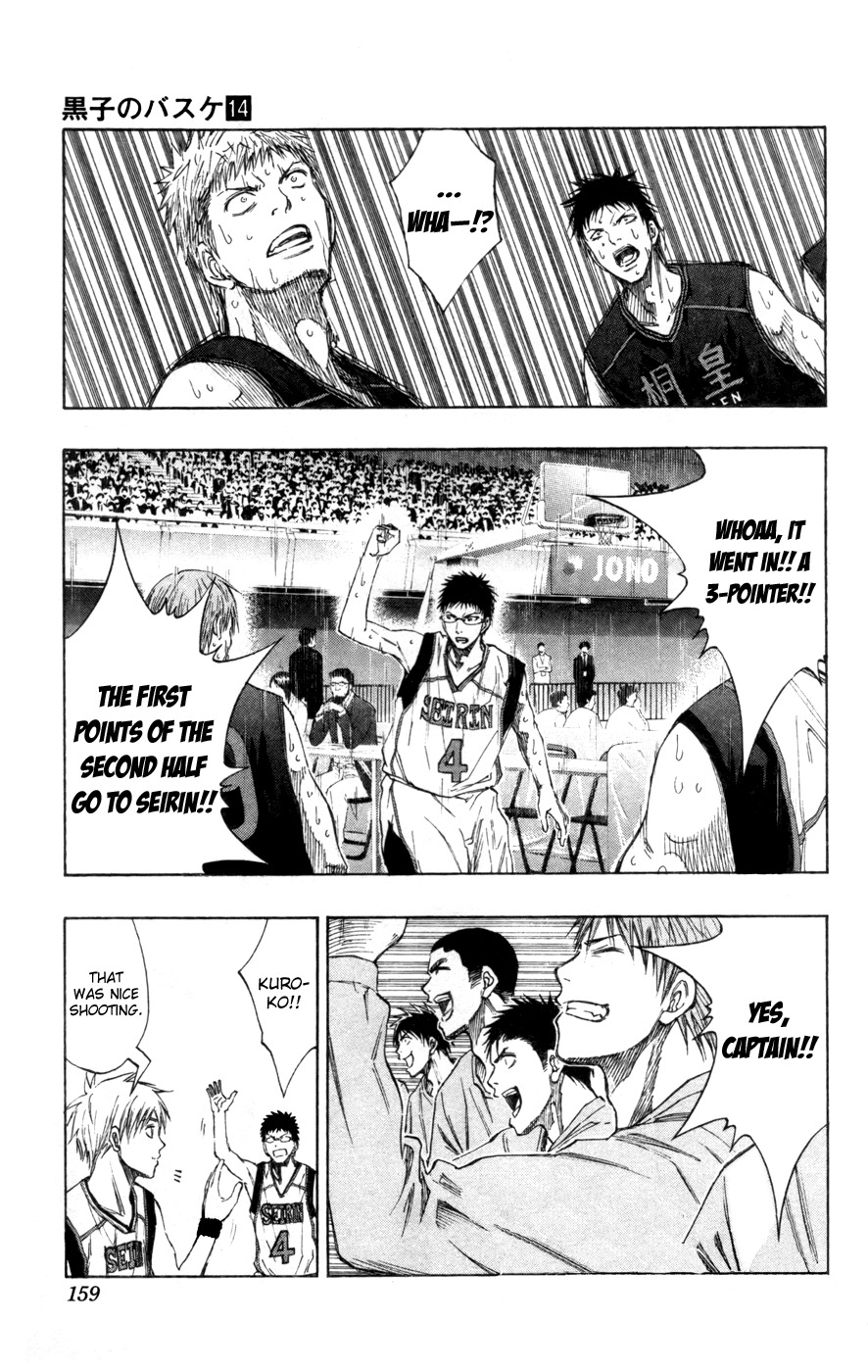 Kuroko no Basket Chapter 125 page 13 - Chapter 125: It's an Upset!!