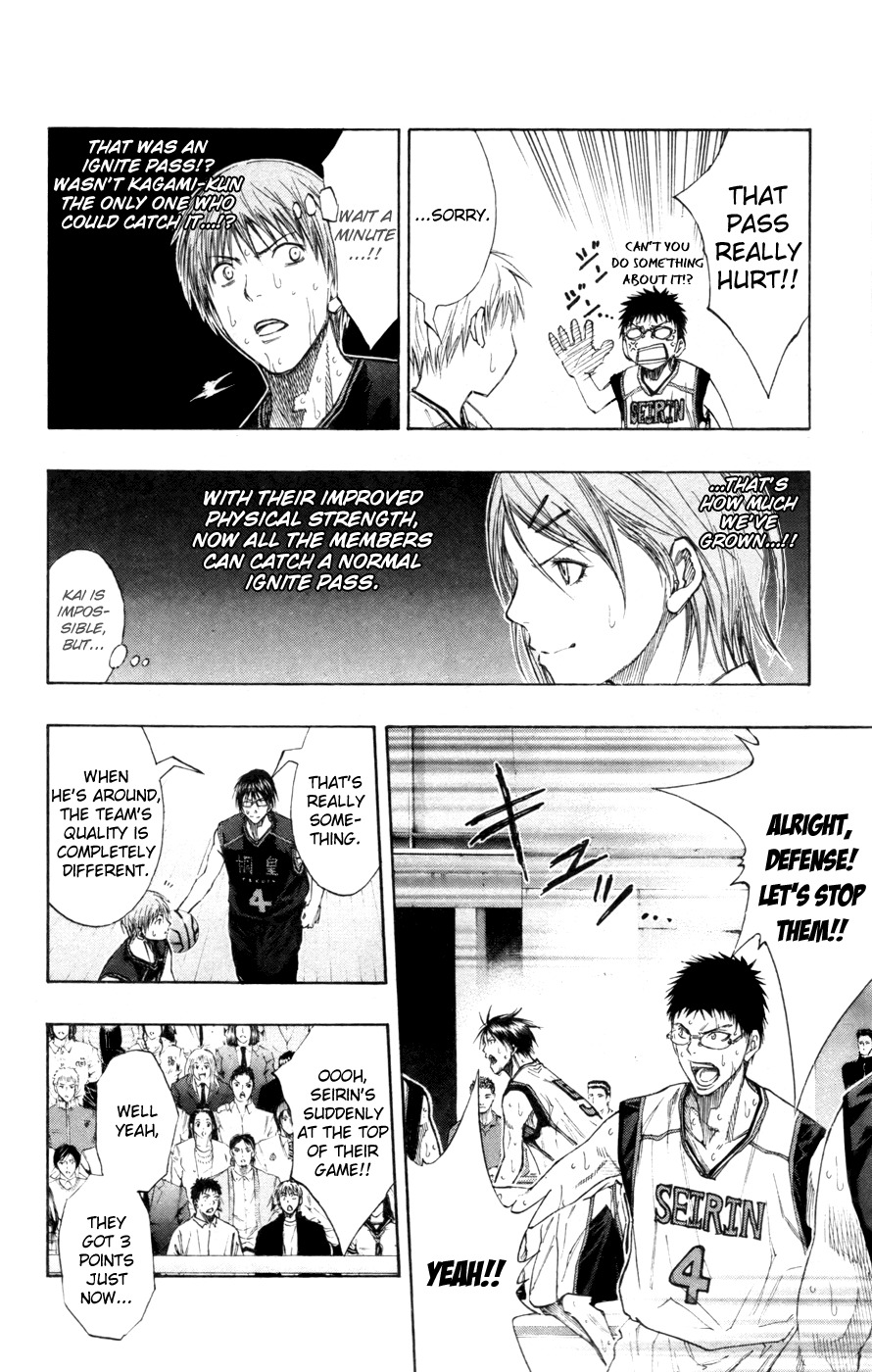 Kuroko no Basket Chapter 125 page 14 - Chapter 125: It's an Upset!!