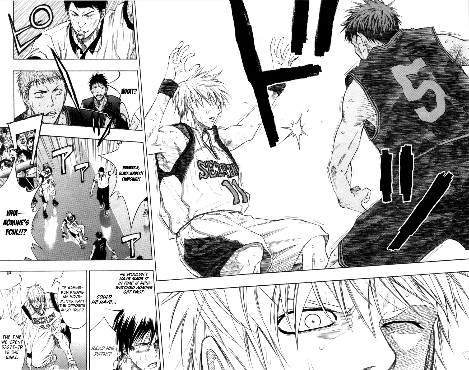 Kuroko no Basket Chapter 125 page 8 - Chapter 125: It's an Upset!!