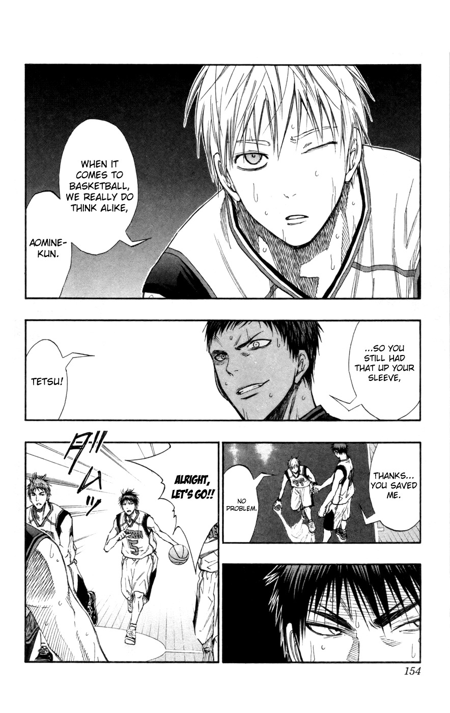 Kuroko no Basket Chapter 125 page 9 - Chapter 125: It's an Upset!!