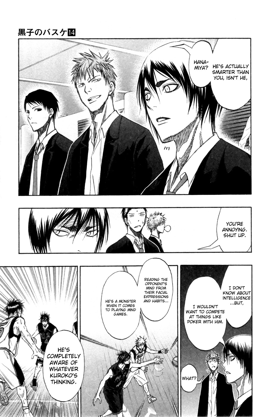 Kuroko no Basket Chapter 126 page 16 - Chapter 126: Let's Be Friendly