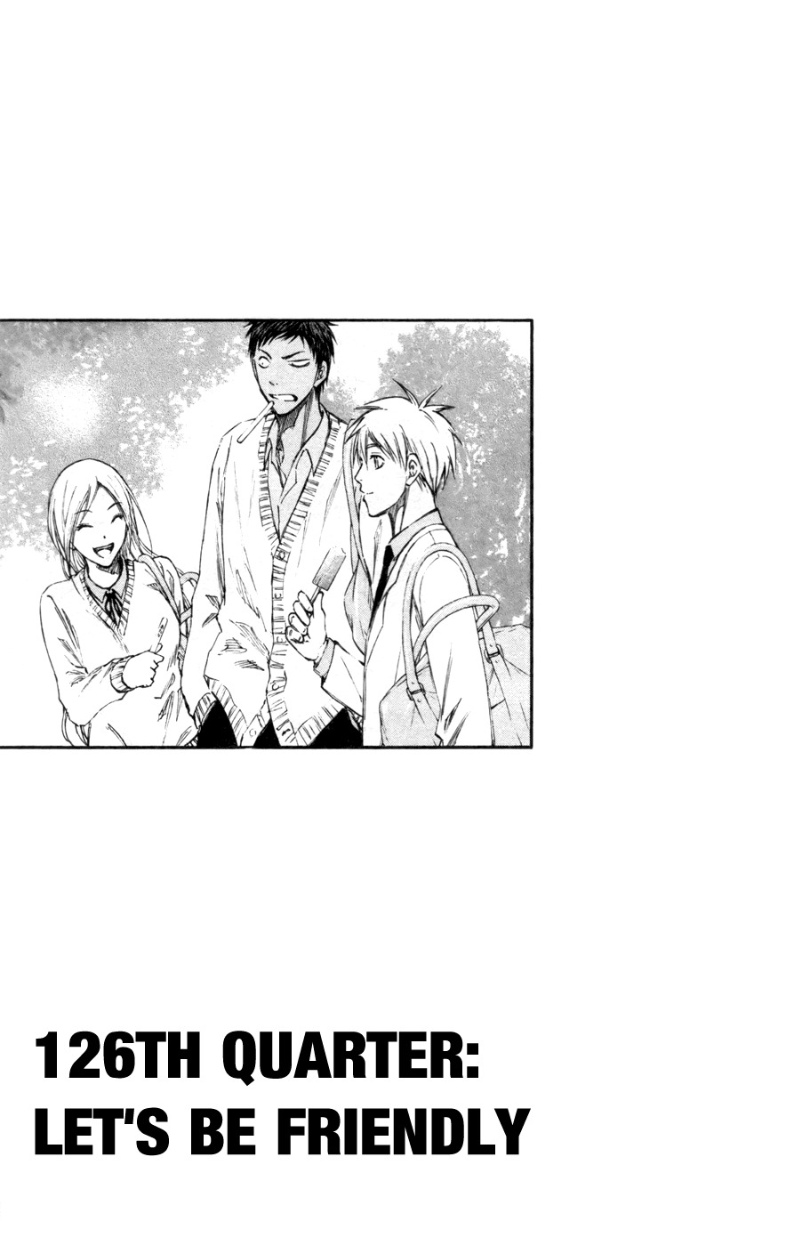 Kuroko no Basket Chapter 126 page 4 - Chapter 126: Let's Be Friendly