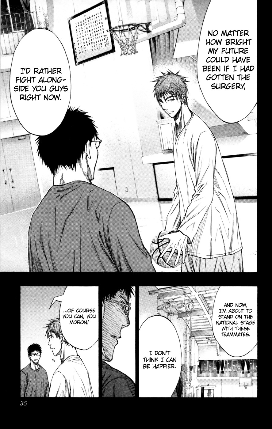 Kuroko no Basket Chapter 128 page 10 - Chapter 128: We Win Now!