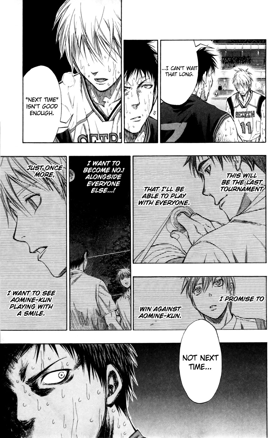 Kuroko no Basket Chapter 128 page 12 - Chapter 128: We Win Now!