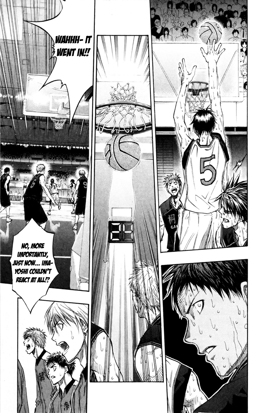 Kuroko no Basket Chapter 128 page 17 - Chapter 128: We Win Now!